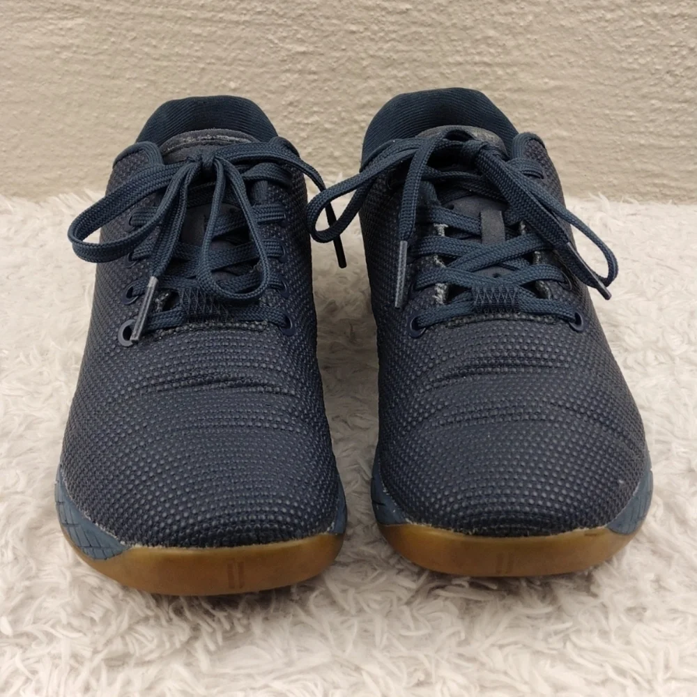 NOBULL Navy Gum High Carbon Rubber Upper Low Top Lace Up Training Sneaker Shoe